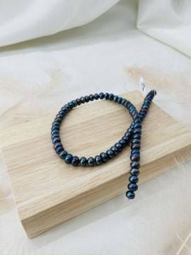 Siyah İNCİ 6-7 MM DOĞAL TAŞ DİZİ