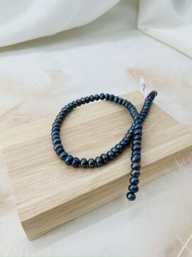 Siyah İNCİ 6-7 MM DOĞAL TAŞ DİZİ