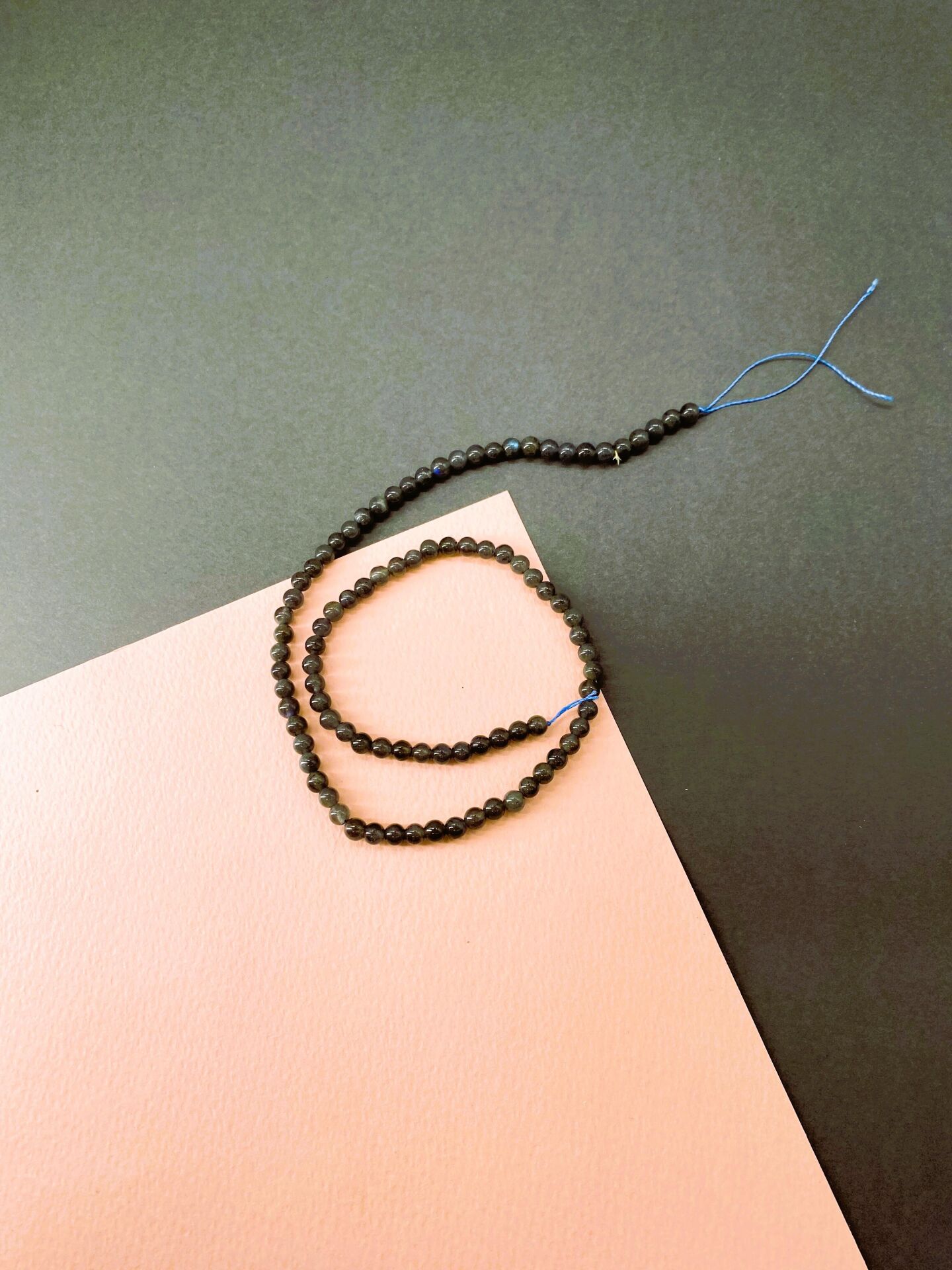 LABRADORİT DOĞALTAŞ DİZİ 6MM