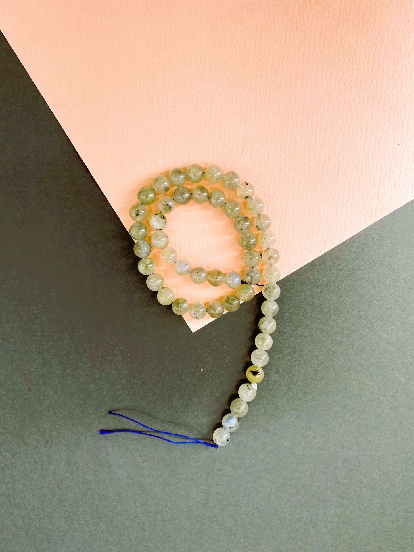 LABRADORİT DOĞALTAŞ DİZİ 8MM
