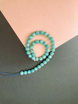 AMAZONİT DOĞALTAŞ DİZİ 10MM