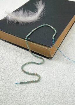 AMAZONİT  TAŞI DOĞALTAŞ DİZİ  2-3 MM