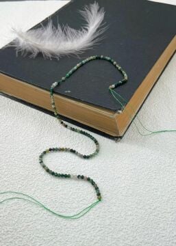 YEMEN AKİK'İ DOĞALTAŞ DİZİ 2-3 MM