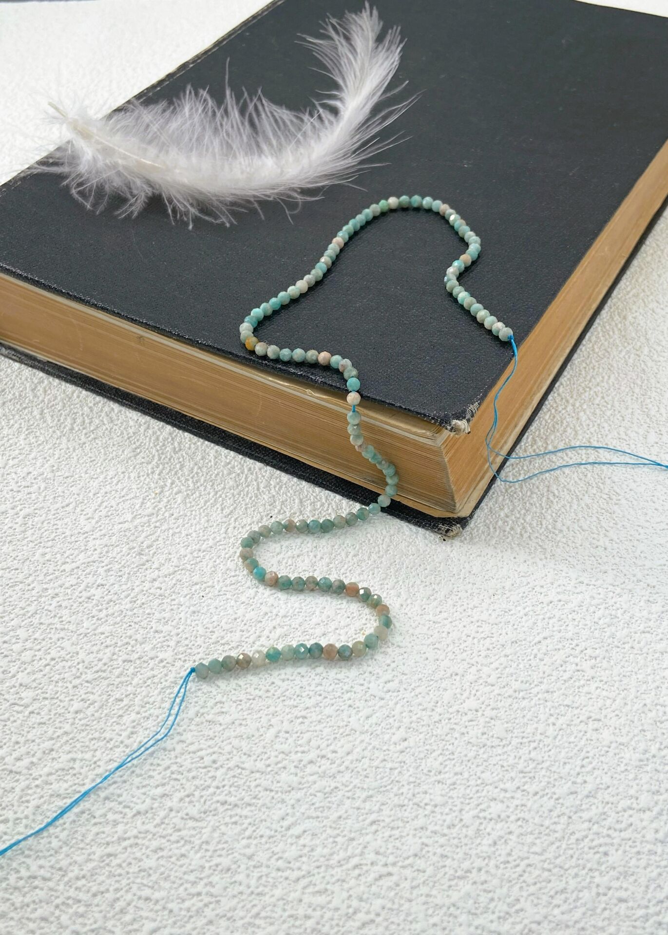 YEŞİL AMAZONİT DOĞALTAŞ DİZİ 2-3 MM