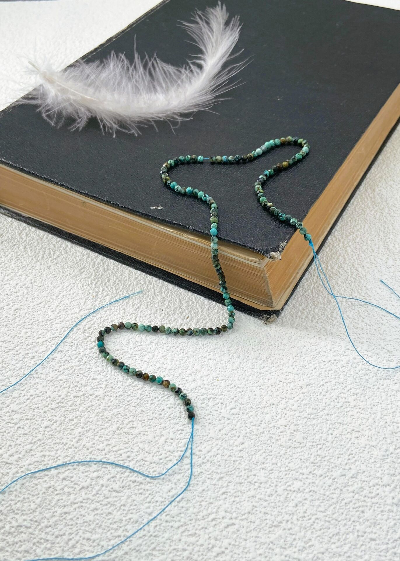 AFRİKA TURKUAZI DOĞALTAŞ DİZİ 2-3 MM