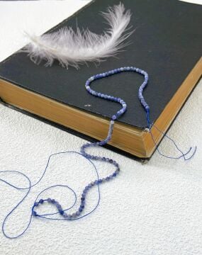 SODALİT DOĞALTAŞ DİZİ 2-3 MM