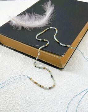 AMAZONİT DOĞALTAŞ DİZİ 2-3 MM