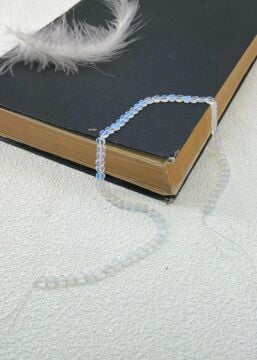 AY TAŞI DOĞALTAŞ KALPLİ DİZİ 4 MM