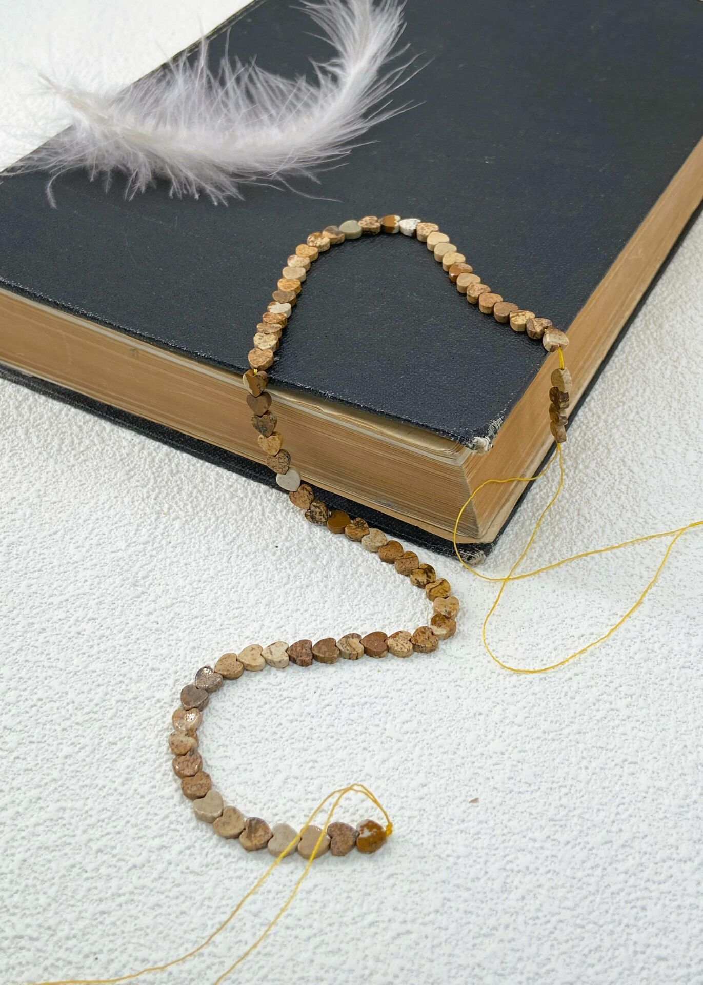 ODUN JASPER DOĞALTAŞ KALPLİ DİZİ 4 MM