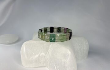 FLORİT DOĞALTAŞ ROLEX KESİM BİLEKLİK