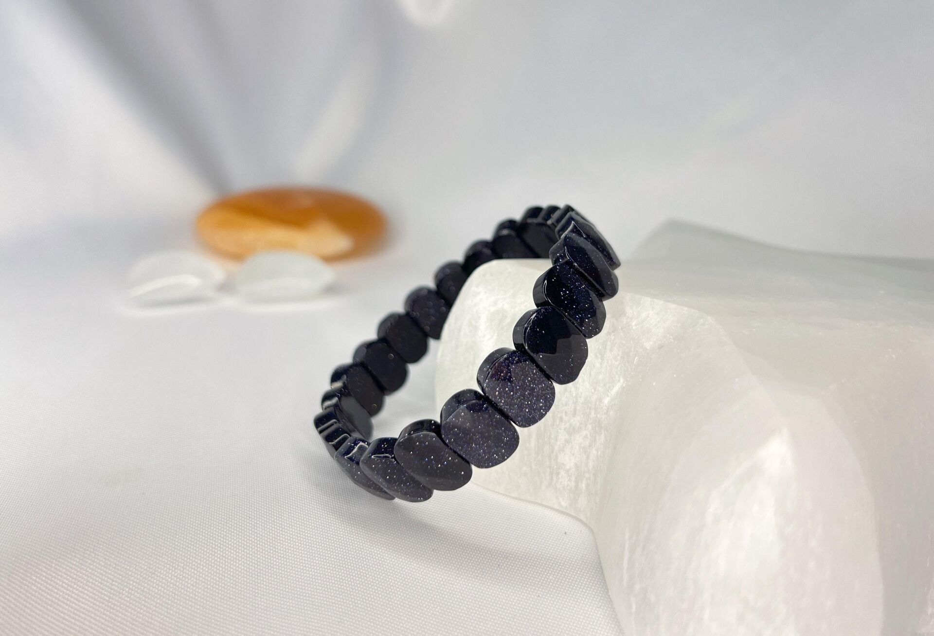 LACİVERT YILDIZ TAŞI  DOĞALTAŞ ROLEX KESİM BİLEKLİK