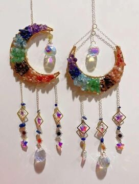 7 ÇAKRA DOĞAL TAŞ RÜZGAR ÇANI