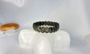 PİRİT DOĞALTAŞ ROLEX KESİM BİLEKLİK