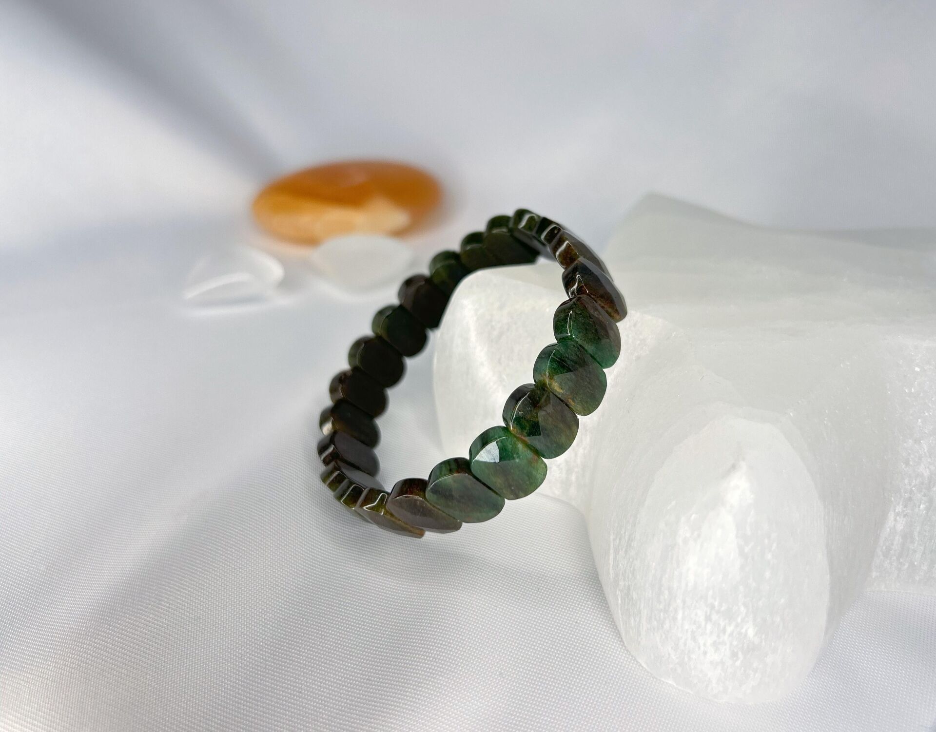 ZÜMRÜT DOĞALTAŞ ROLEX KESİM BİLEKLİK