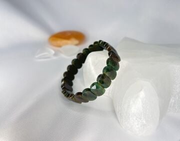 ZÜMRÜT DOĞALTAŞ ROLEX KESİM BİLEKLİK