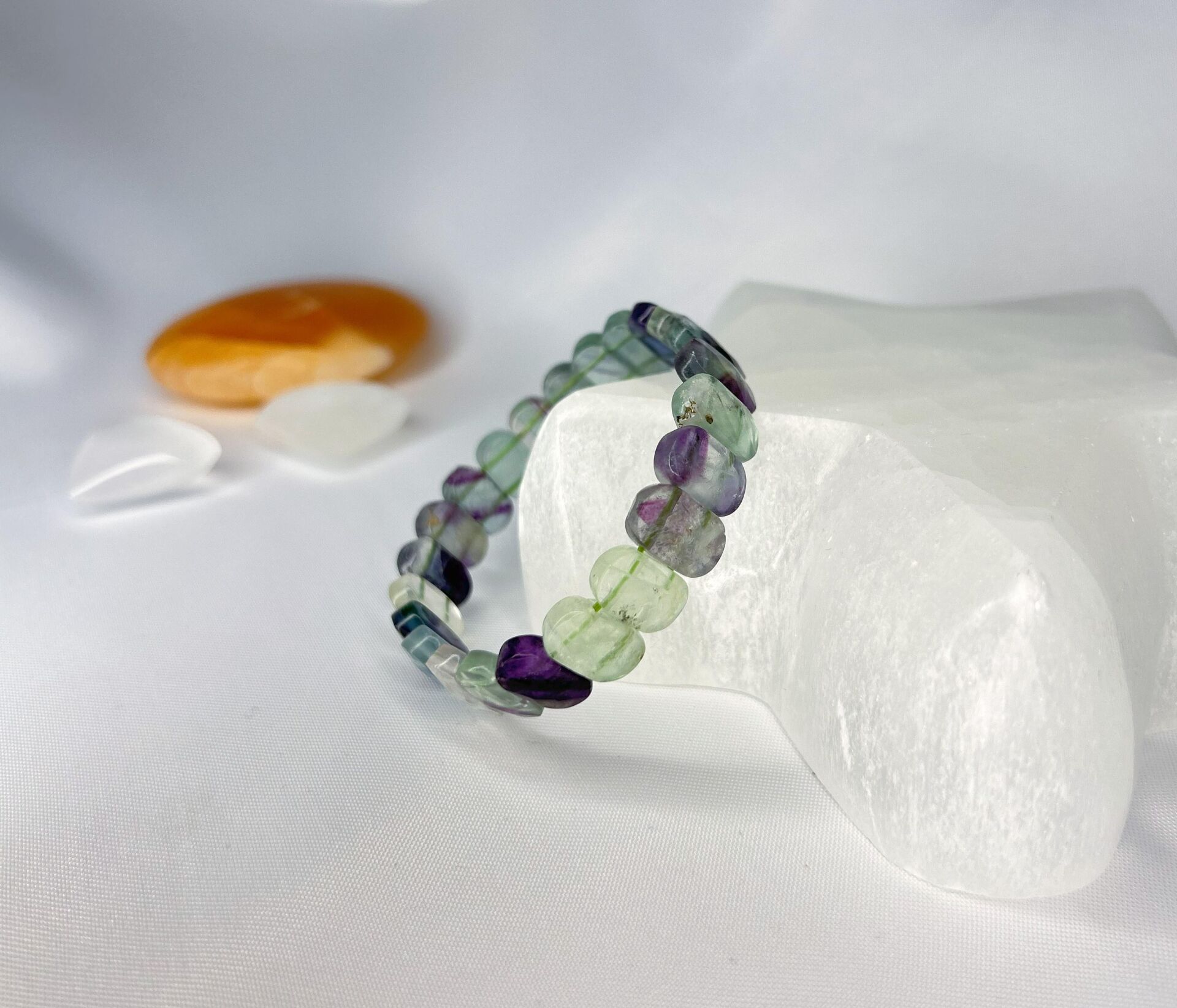 FLORİT DOĞALTAŞ ROLEX KESİM BİLEKLİK