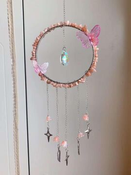 GÜNEŞ TAŞI DOĞAL TAŞ RÜZGAR ÇANI