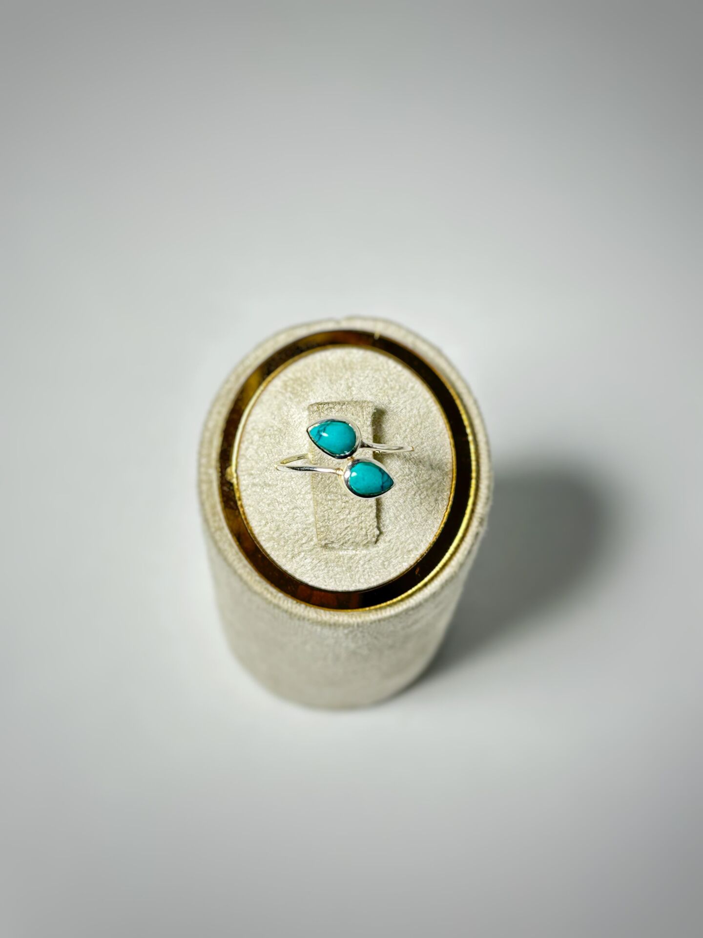 TURKUAZ DOĞAL TAŞ GÜMÜŞ YÜZÜK