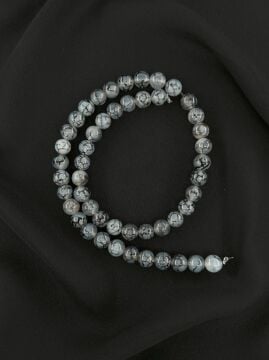 DAMAR DESENLİ AKİK  DÜZ KESİM DOĞALTAŞ 8 MM DİZİ