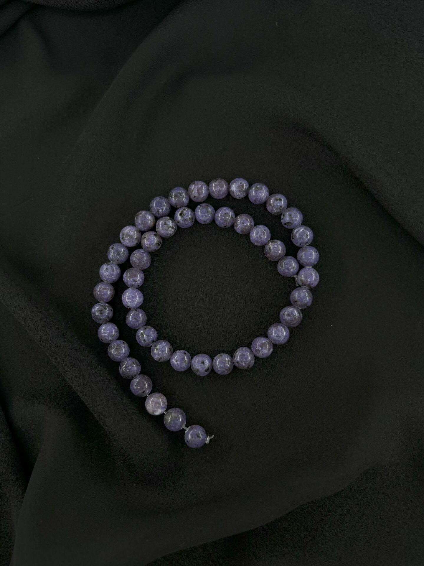 MOR JASPER DÜZ KESİM DOĞALTAŞ 8 MM DİZİ