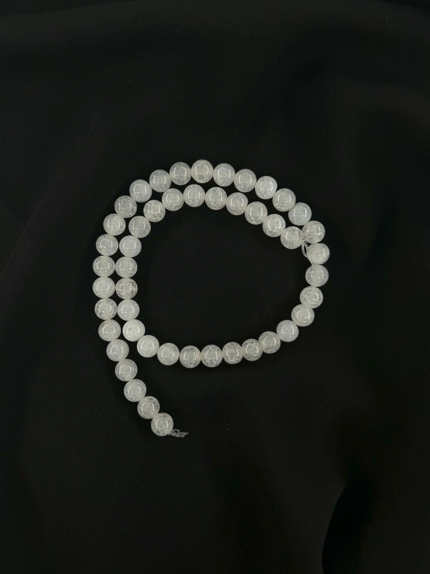 KRİSTAL KUVARS DÜZ KESİM DOĞALTAŞ 8 MM DİZİ