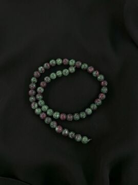 RUBİN ZEOSİT DOĞALTAŞ 8 MM DİZİ