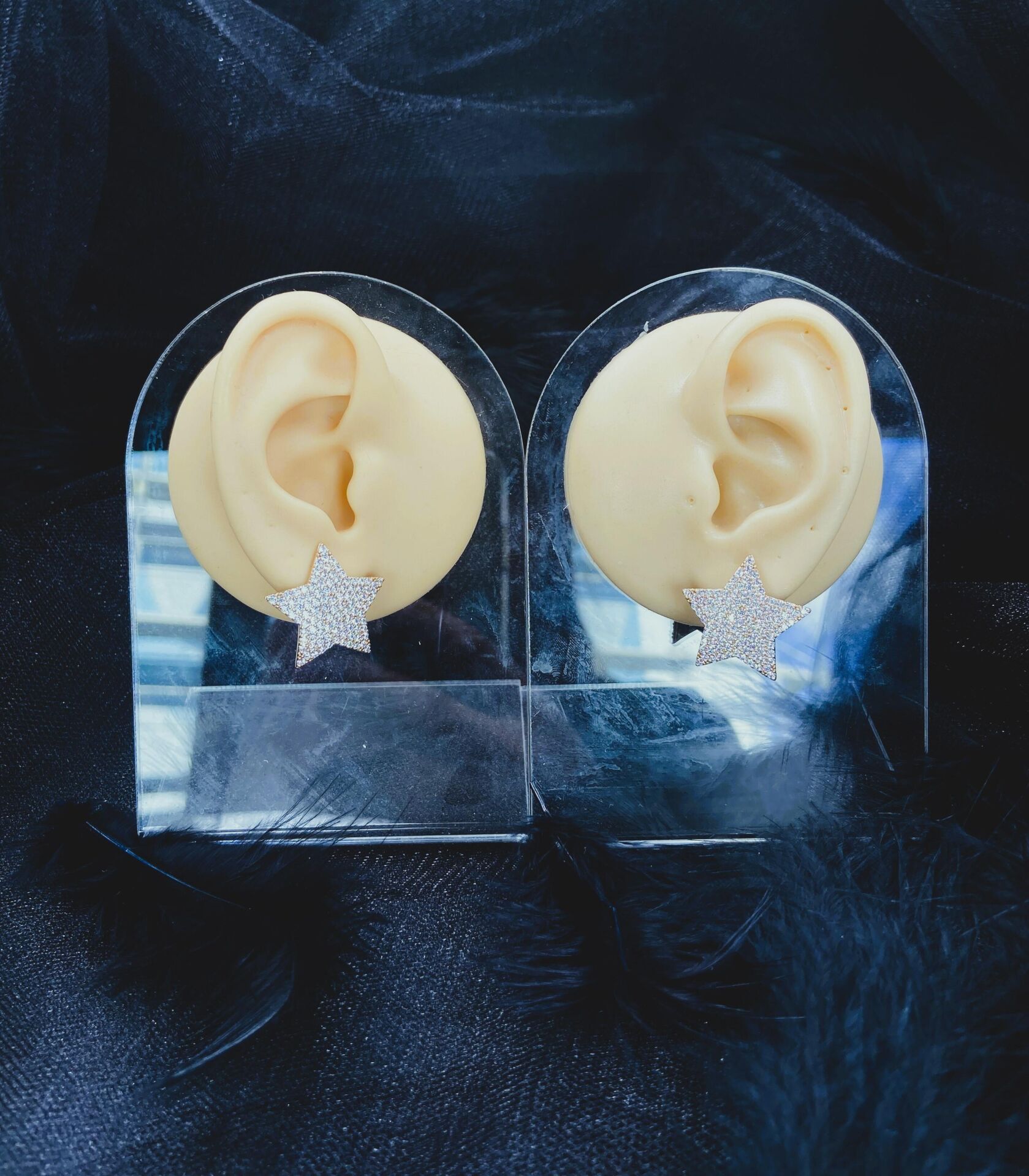 CERRAHİ ÇELİK ALTIN RENGİ ÇİFT KÜPE