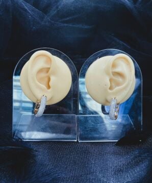 CERRAHİ ÇELİK ALTIN RENGİ ÇİFT KÜPE