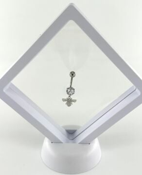 316L Cerrahi Çelik Piercing Arı Tasarımlı/ Paslanmaz ve Antialerjik