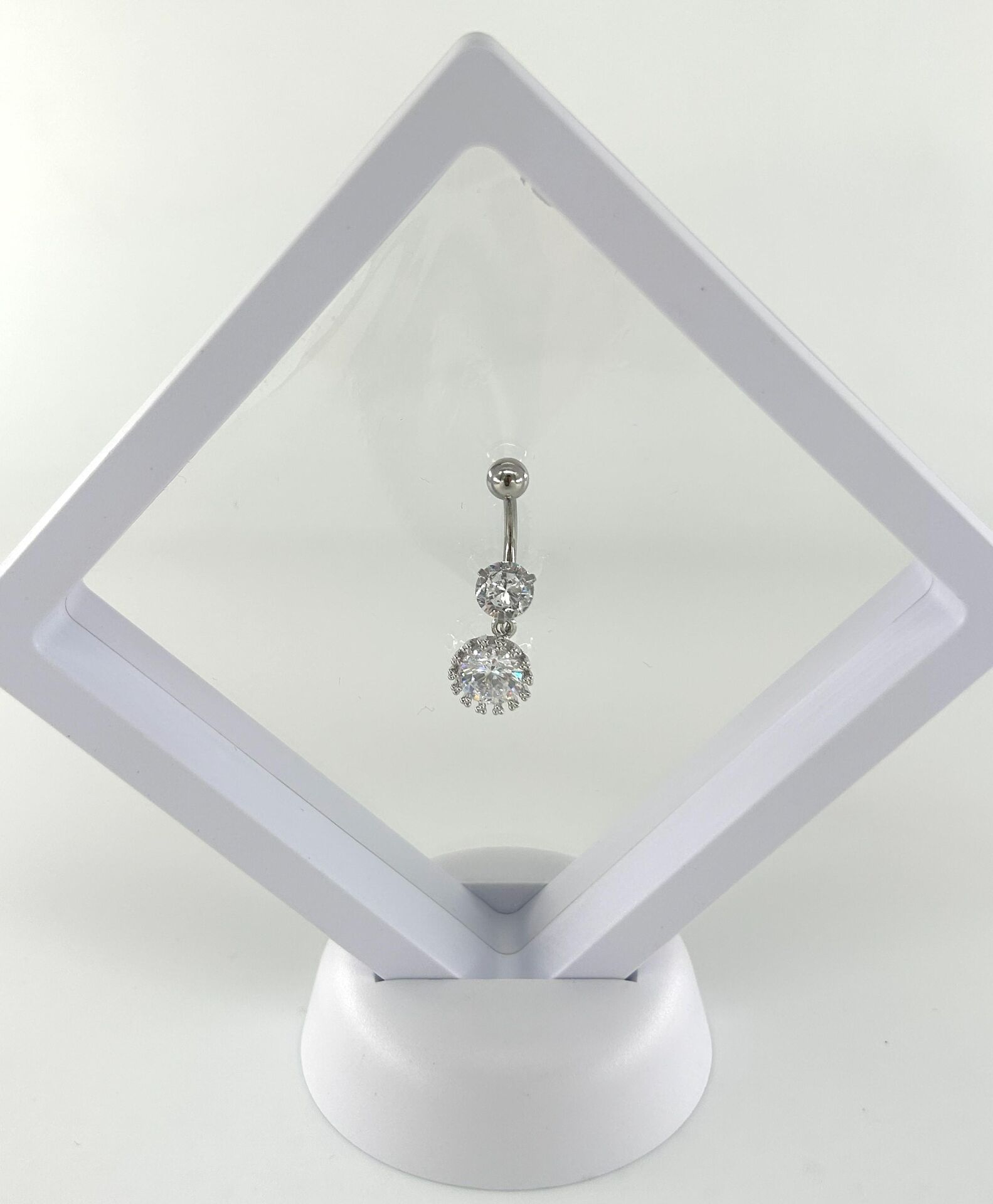 316L Cerrahi Çelik Piercing Oval Tasarımlı/ Paslanmaz ve Antialerjik