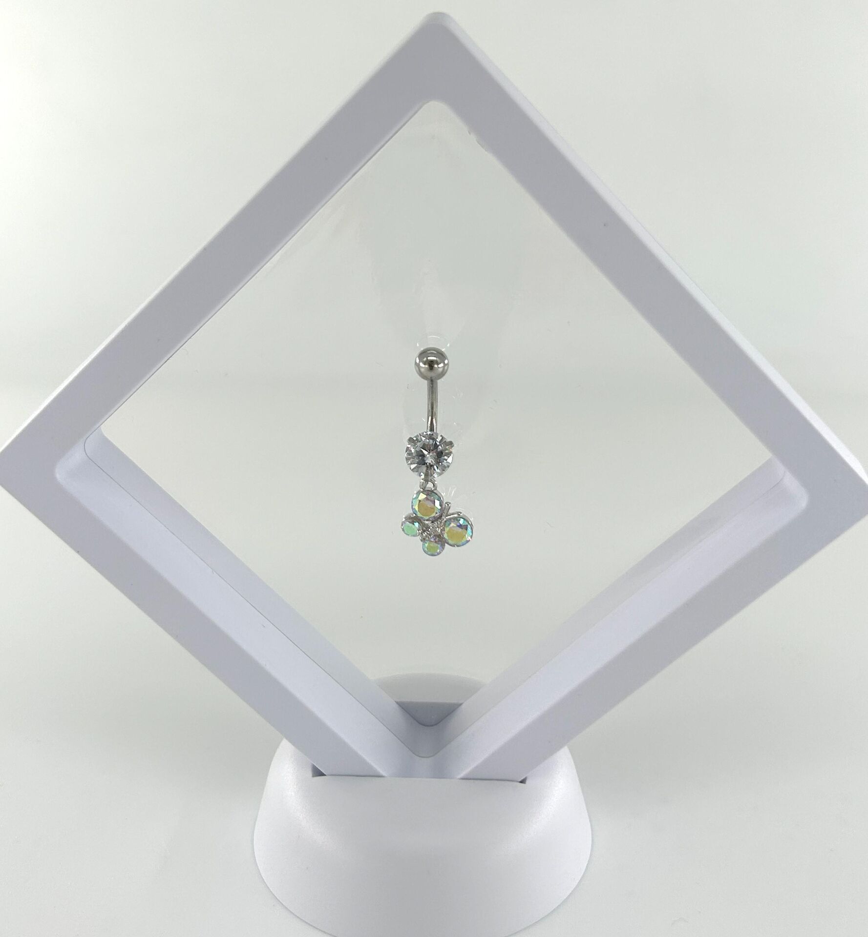 316L Cerrahi Çelik Piercing Kelebek Tasarımlı/ Paslanmaz ve Antialerjik