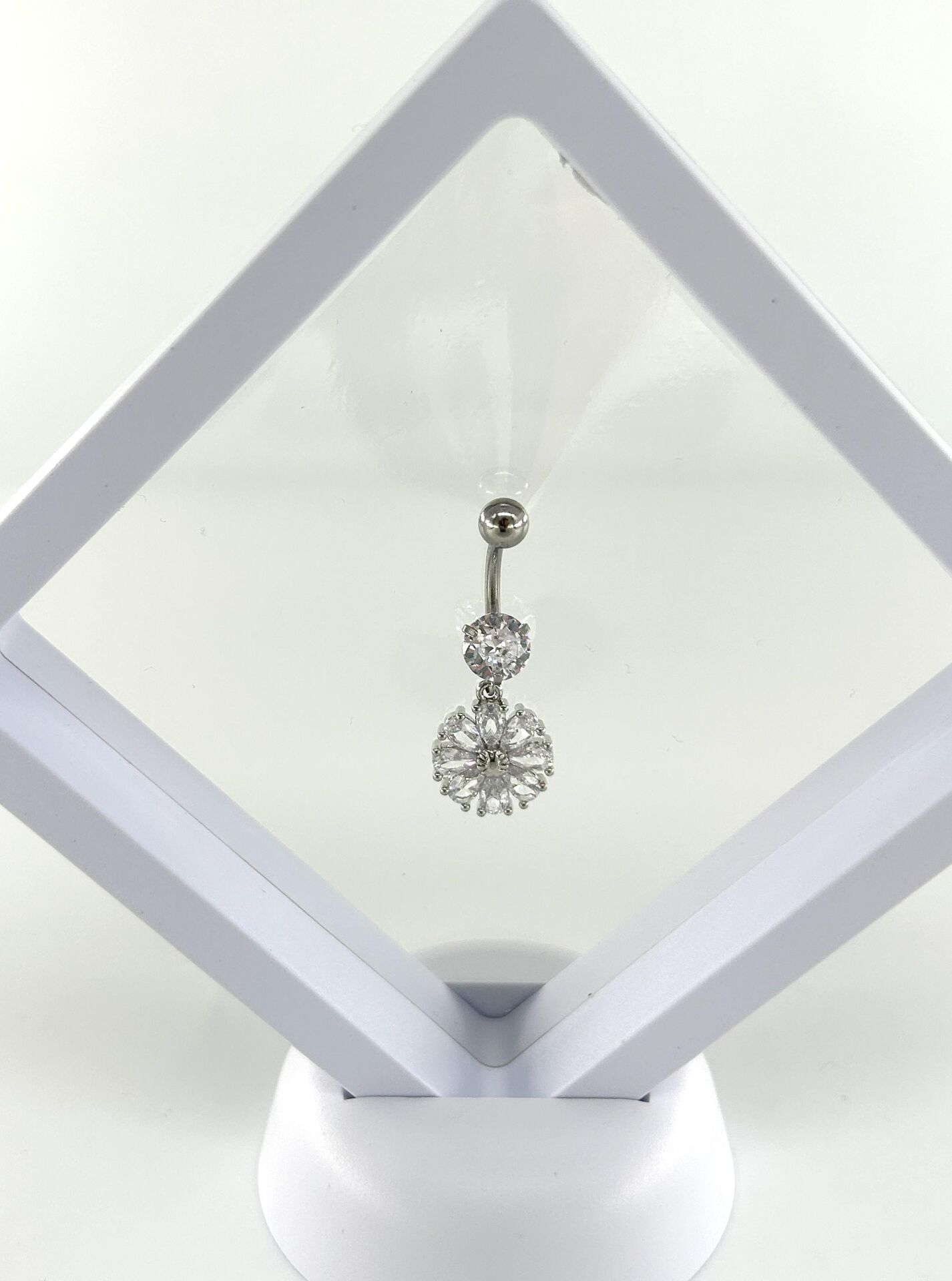 316L Cerrahi Çelik Piercing Yuvarlak Tasarım/ Paslanmaz ve Antialerjik