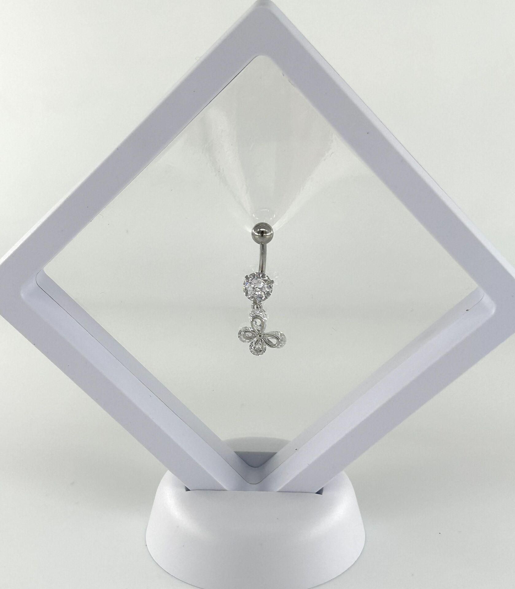 316L Cerrahi Çelik Piercing Kelebek Tasarım/ Paslanmaz ve Antialerjik