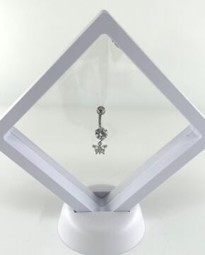 316L Cerrahi Çelik Piercing Küçük Kelebek Tasarım/ Paslanmaz ve Antialerjik