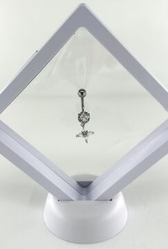 316L Cerrahi Çelik Piercing Kar Tasarım/ Paslanmaz ve Antialerjik