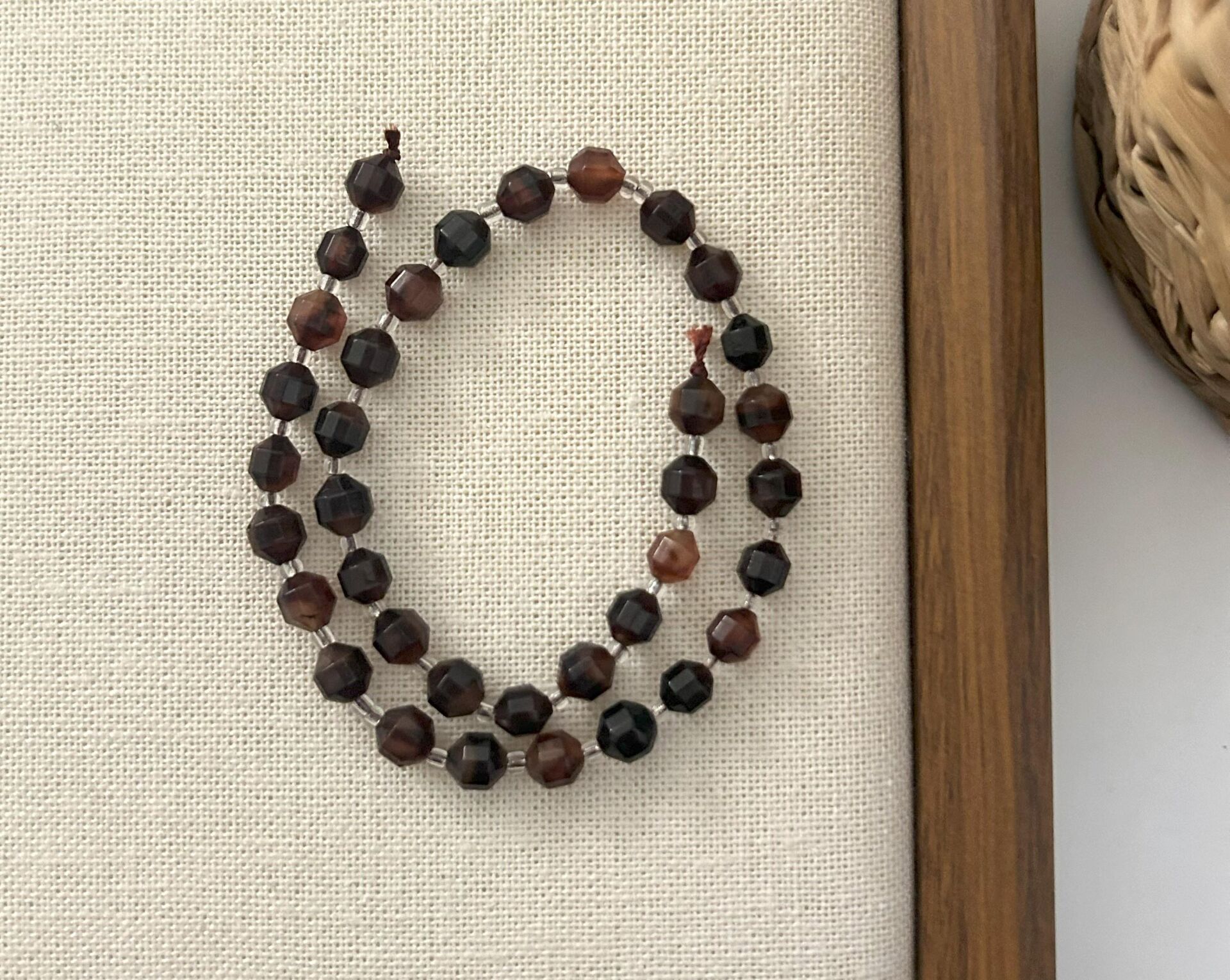 ELMAS KESİM LAL GARNET 8MM DOĞAL TAŞ DİZİ- YÜKSEK KALİTELİ DOĞAL TAŞ