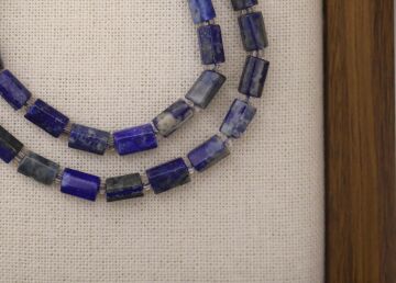 SİLİNDİR KÖŞELİ KESİM LAPİS 8X11 MM DOĞAL TAŞ DİZİ- YÜKSEK KALİTELİ DOĞAL TAŞ