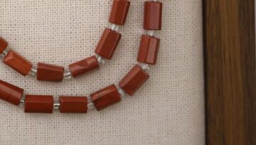 SİLİNDİR KÖŞELİ KESİM KUNZİT 8X11 MM DOĞAL TAŞ DİZİ- YÜKSEK KALİTELİ DOĞAL TAŞ