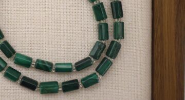 SİLİNDİR KÖŞELİ KESİM YEŞİL LEPİDOLİT 8X11 MM DOĞAL TAŞ DİZİ- YÜKSEK KALİTELİ DOĞAL TAŞ