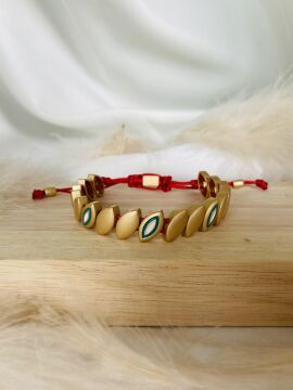 JUJUY DELİĞHT BRONZ  ÇELİK BİLEKLİK