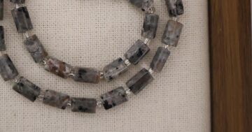 SİLİNDİR KÖŞELİ KESİM YOOPERLİTE 8X11 MM DOĞAL TAŞ DİZİ- YÜKSEK KALİTELİ DOĞAL TAŞ