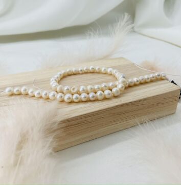 Barok İNCİ 6-7 MM DOĞAL TAŞ DİZİ