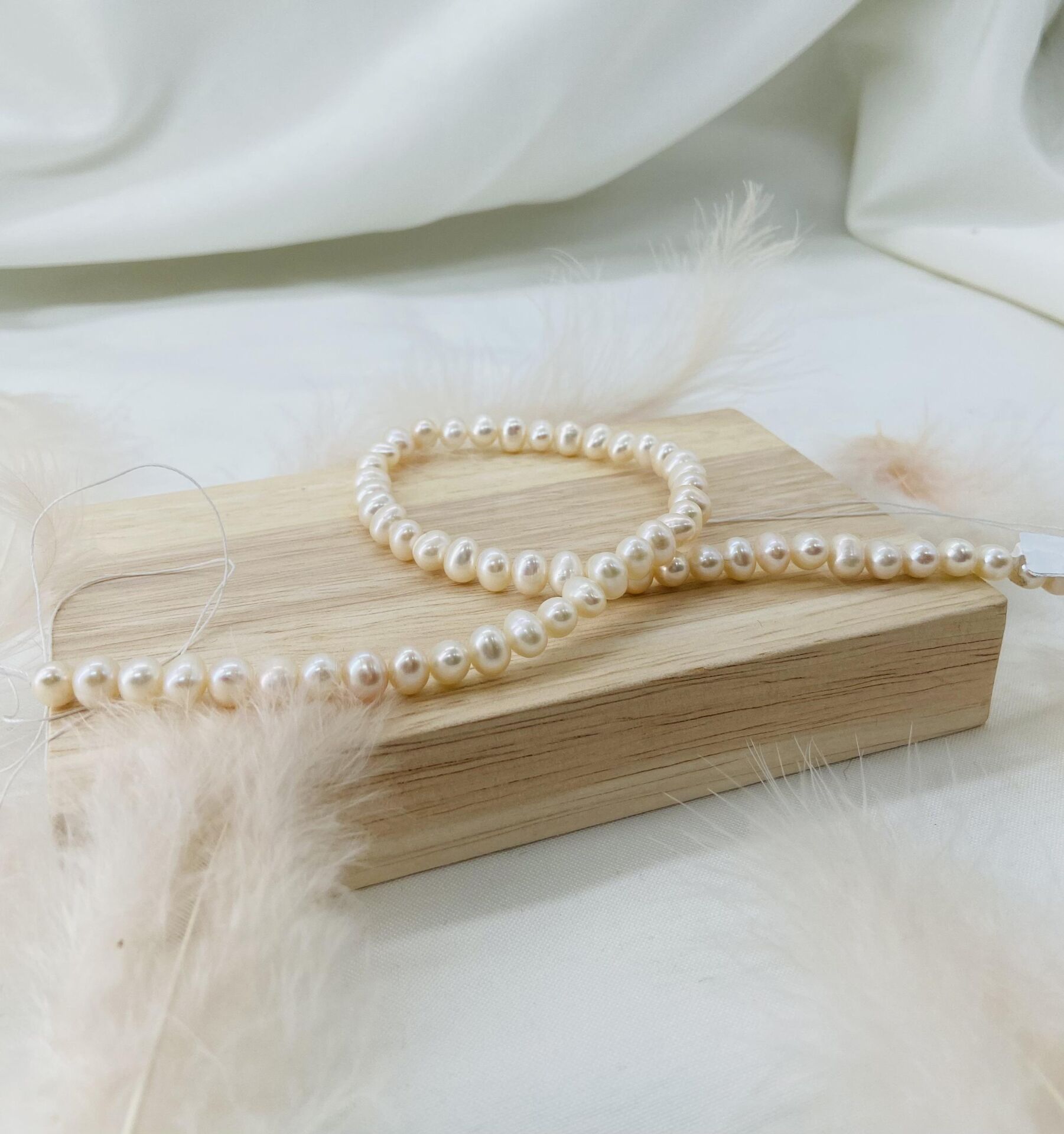 Barok İNCİ 6 MM DOĞAL TAŞ DİZİ