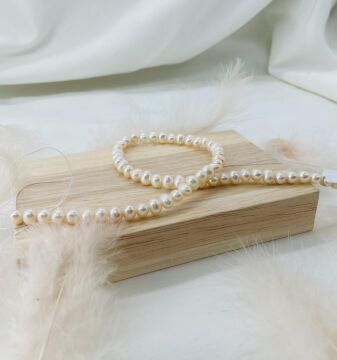 Barok İNCİ 6 MM DOĞAL TAŞ DİZİ