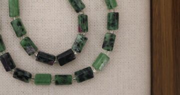 SİLİNDİR KÖŞELİ KESİM RUBİN ZEOSİT 8X11 MM DOĞAL TAŞ DİZİ- YÜKSEK KALİTELİ DOĞAL TAŞ