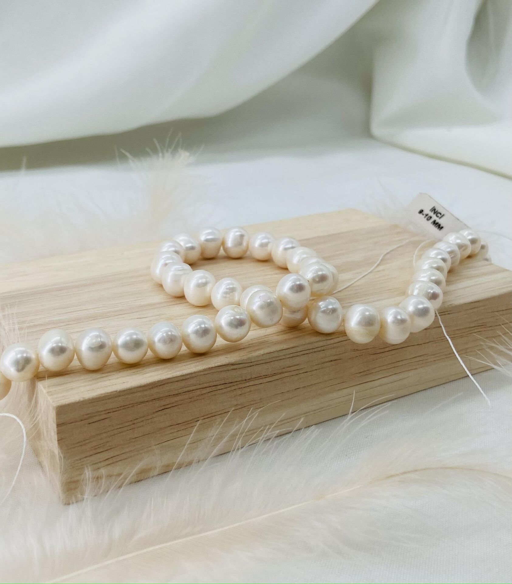 Barok İNCİ 9-10 MM DOĞAL TAŞ DİZİ