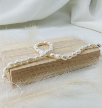 İNCİ 7-8 MM DOĞAL TAŞ DİZİ