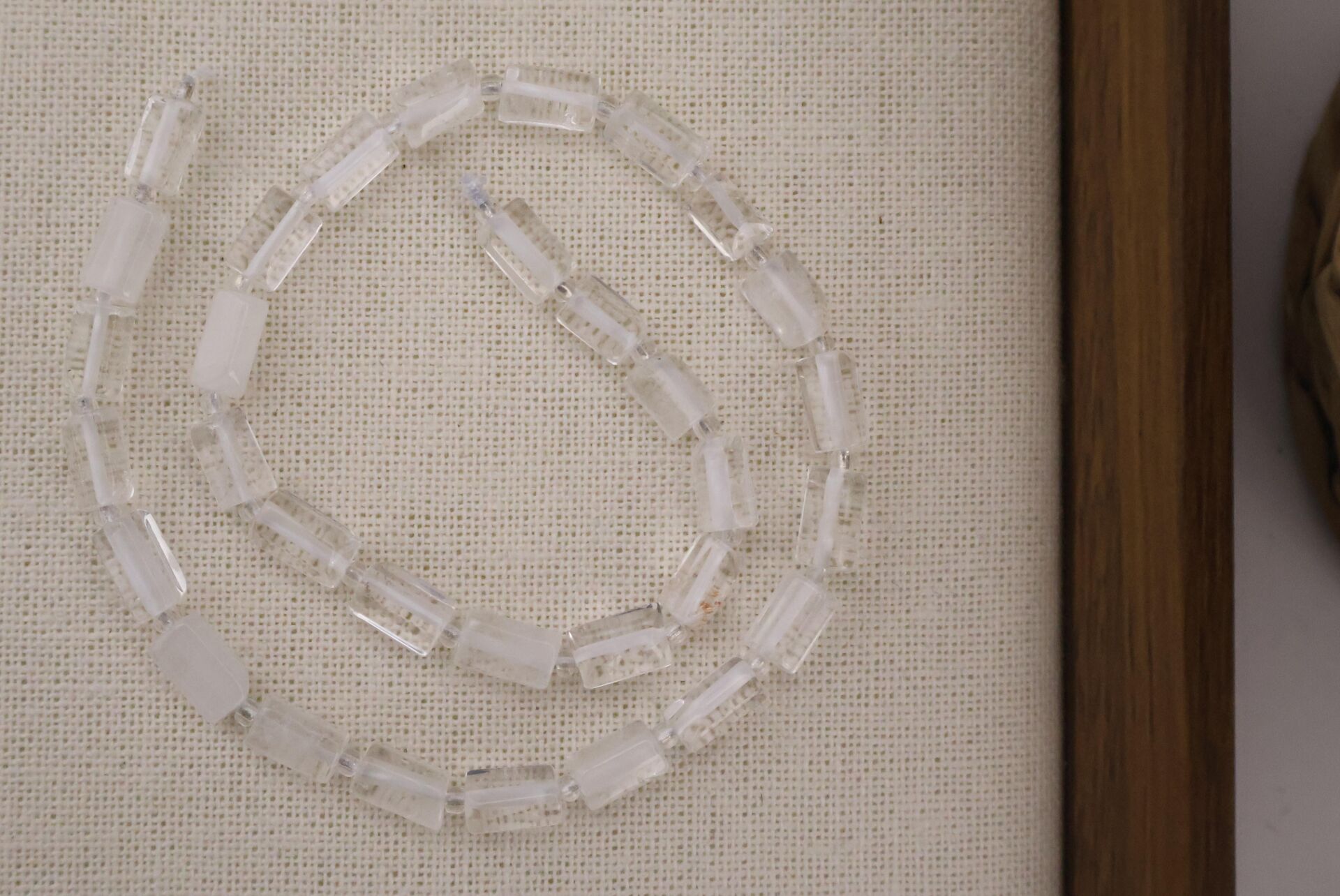 SİLİNDİR KÖŞELİ KESİM KRİSTAL KUVARS 8X11 MM DOĞAL TAŞ DİZİ- YÜKSEK KALİTELİ DOĞAL TAŞ