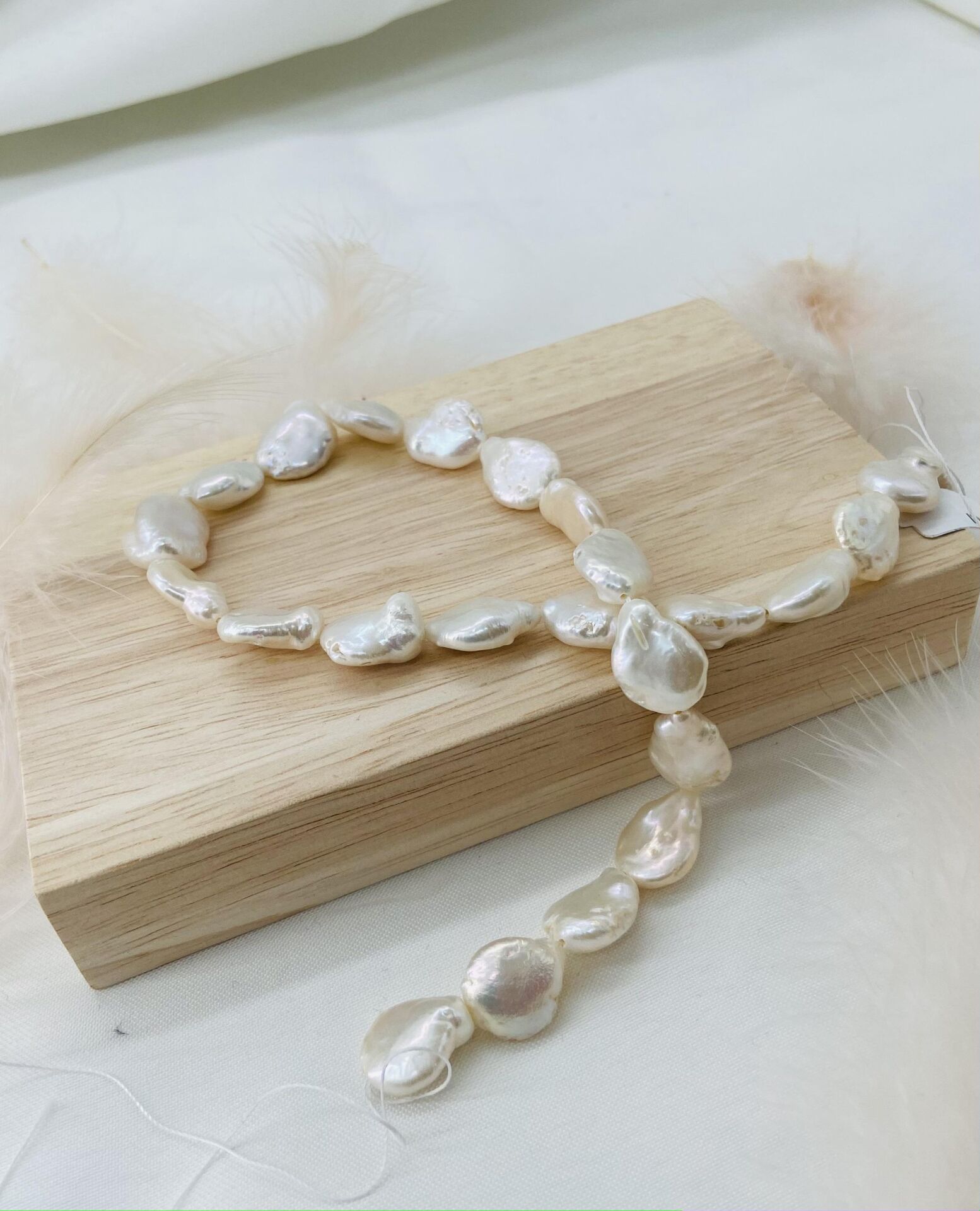 Barok İNCİ DOĞAL TAŞ DİZİ