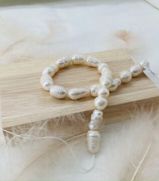 İNCİ 12-13 MM DOĞAL TAŞ DİZİ